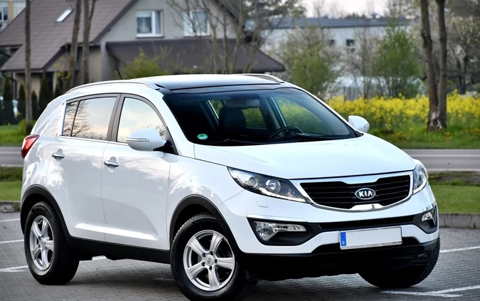 Kia Sportage cena 39900 przebieg: 161000, rok produkcji 2011 z Jasień małe 781